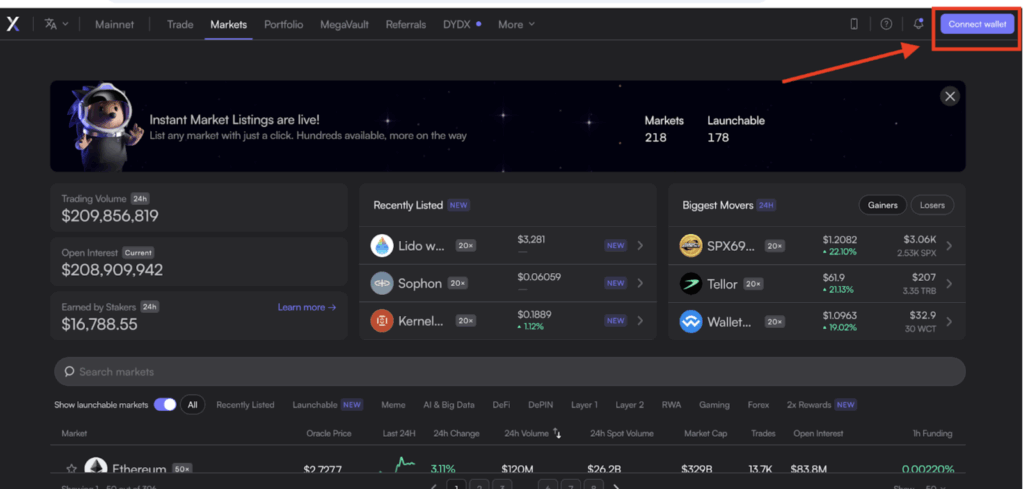 Introducción a dYdX